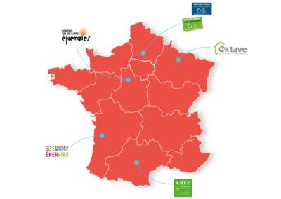 Carte de France des STF